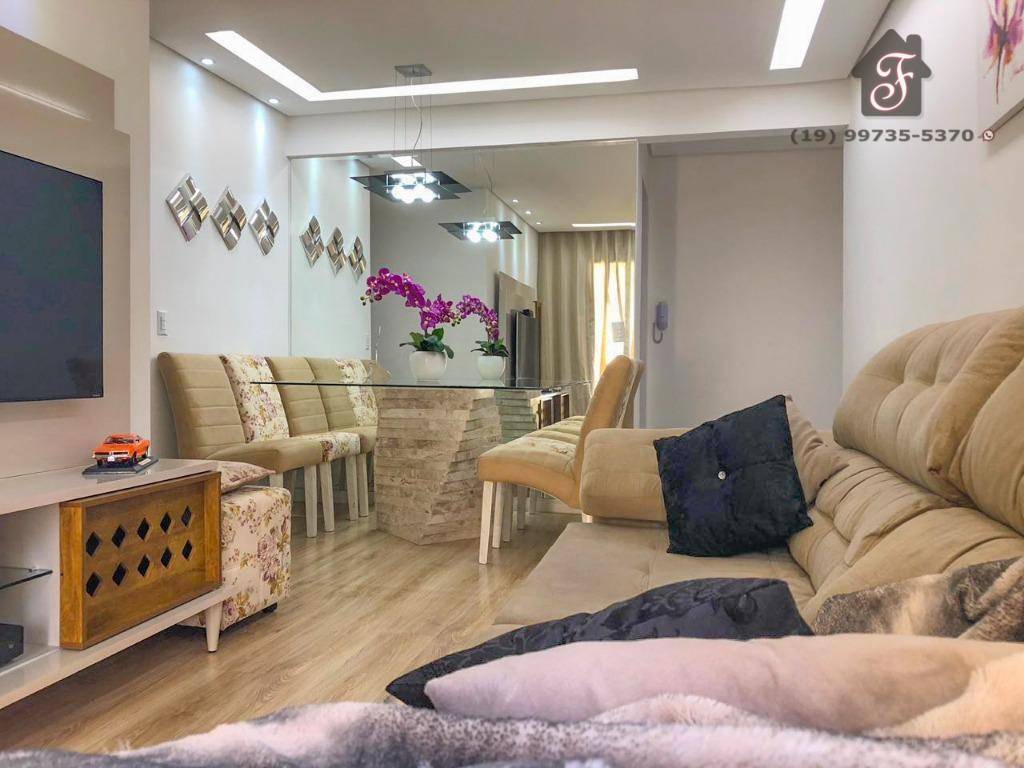 Apartamento com 3 dormitórios à venda, 81 m² por R$ 360.000,00 - Vila Industrial - Campinas/SP