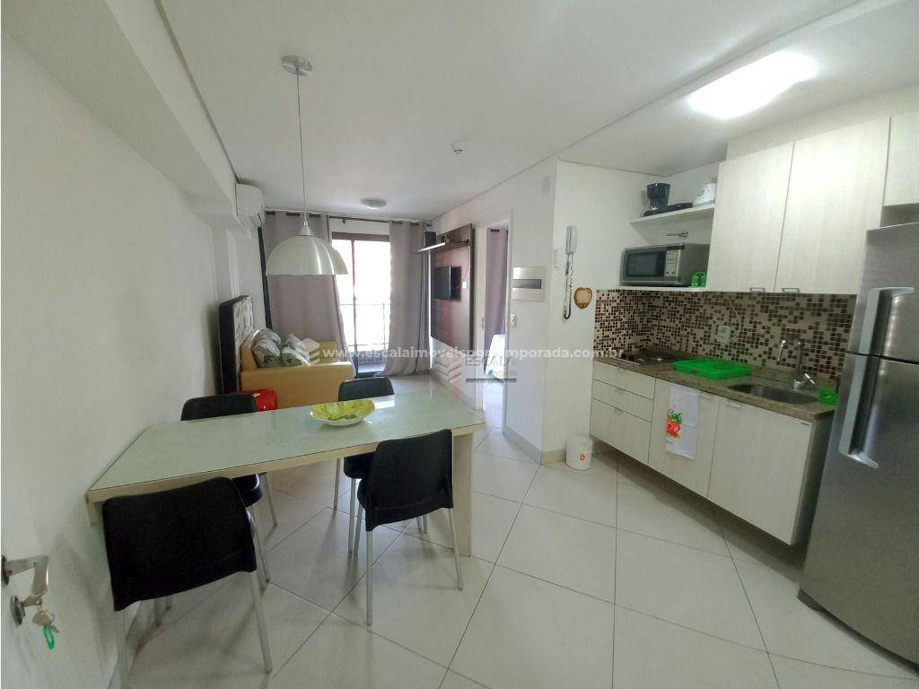 Apartamento com 1 dormitório para alugar, 40 m² por R$ 170,00/dia - Meireles - Fortaleza/CE