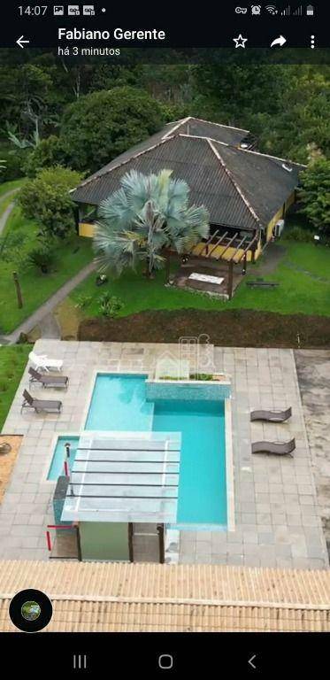 Pousada com 10 dormitórios à venda, 11 hectares porr R$ 4.000.000 -Barra do Sana - Casimiro de Abreu/RJ