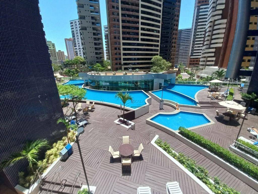 Apartamento com 2 quartos à venda,Beach Class, 56 m², mobiliado, vista mar - Meireles - Fortaleza/CE