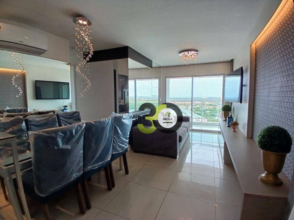 Apartamento com 3 dormitórios para alugar, 70 m² por R$ 4.354,96/mês - Guararapes - Fortaleza/CE