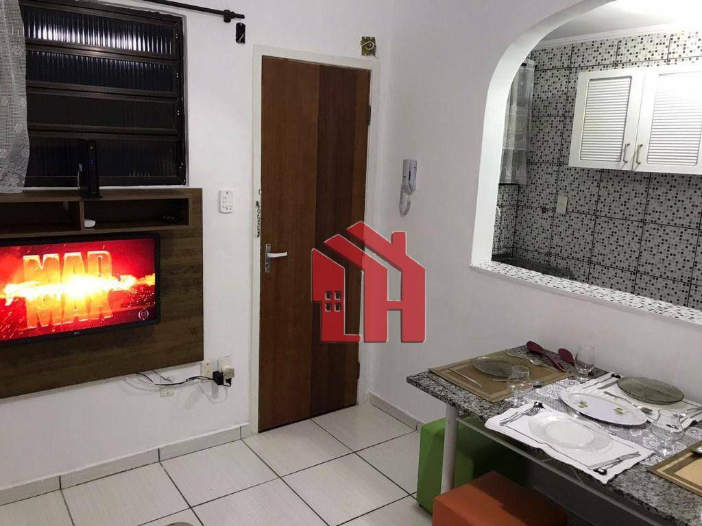 Apartamento com 1 dormitório à venda, 41 m² por R$ 160.000,00 - Centro - São Vicente/SP