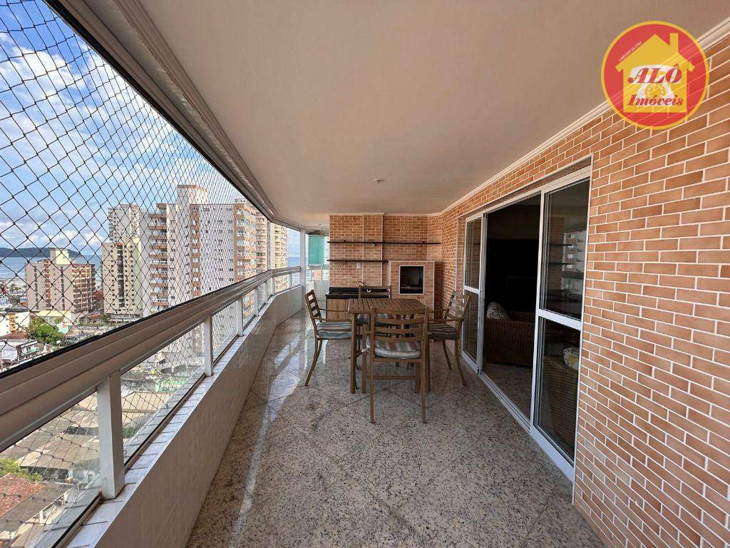 Apartamento com 4 quartos à venda, 168 m² por R$ 840.000 - Aviação - Praia Grande/SP