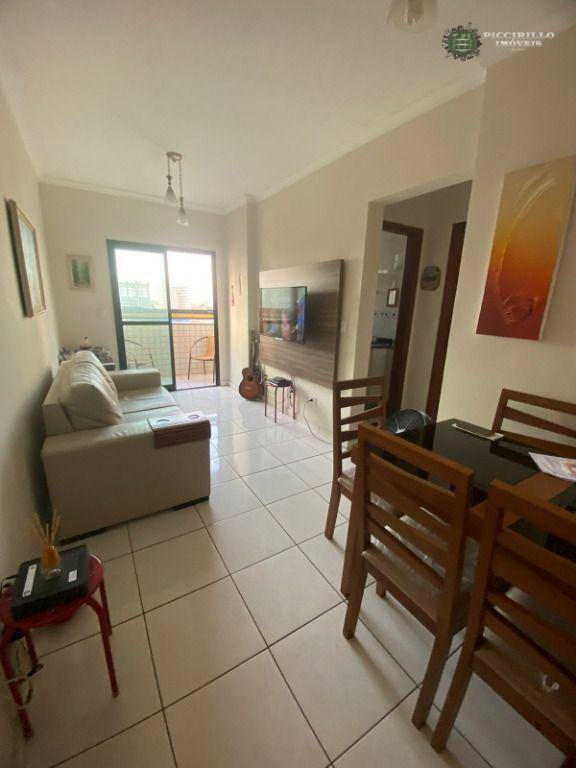 Apartamento com 1 dormitório para alugar, 50 m² por R$ 2.300,01/mês - Aviação - Praia Grande/SP