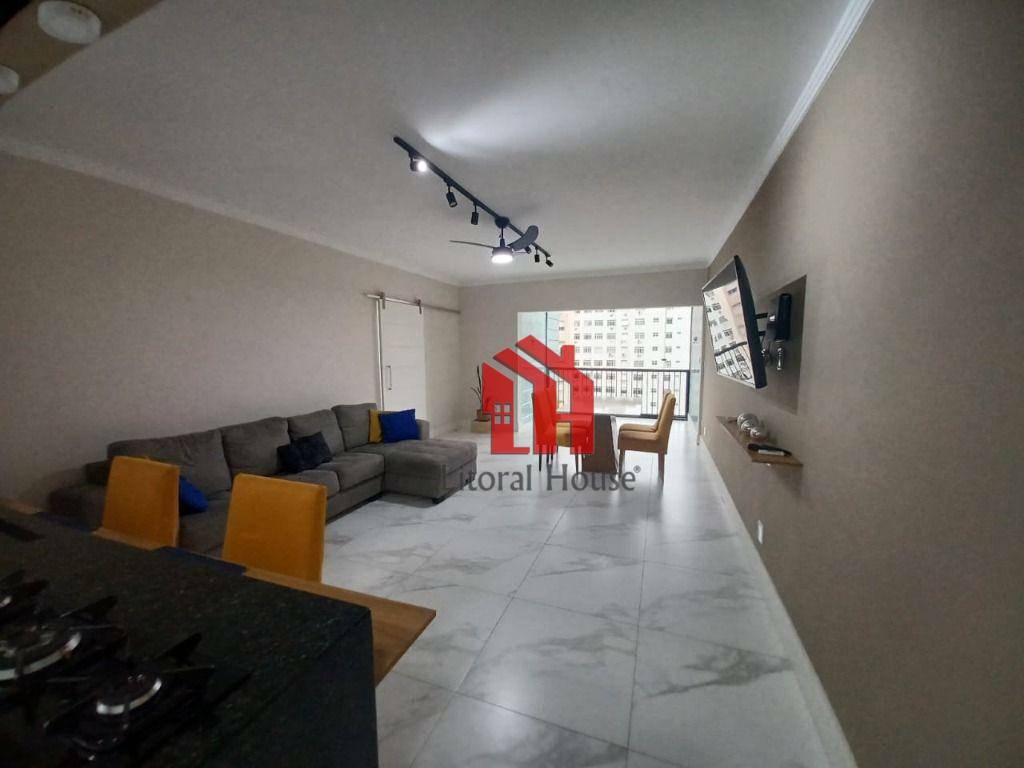 Apartamento à venda, 114 m² por R$ 680.000,00 - Pompéia - Santos/SP