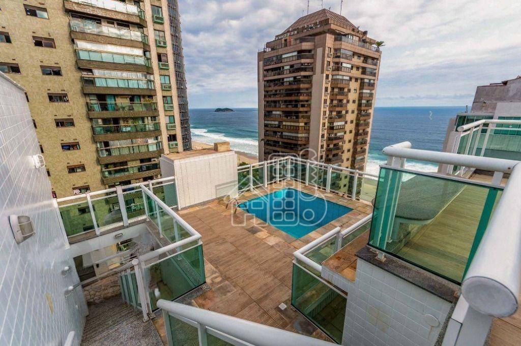Cobertura com 3 dormitórios à venda, 369 m² por R$ 3.370.000,00 - Barra da Tijuca - Rio de Janeiro/RJ
