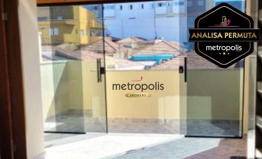 Cobertura à venda, 70 m² por R$ 391.000,00 - Vila Humaitá - Santo André/SP