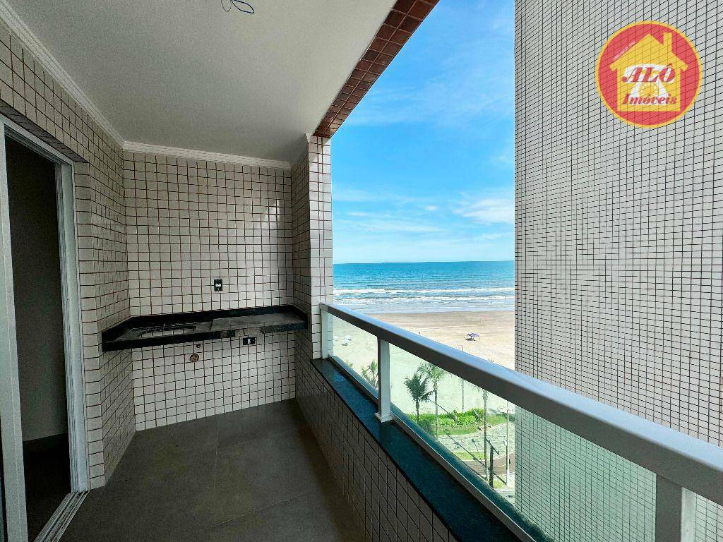 Apartamento vista mar com 1 quarto à venda, 52 m² por R$ 399.000 - Jardim Real - Praia Grande/SP