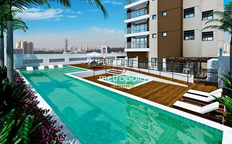 Apartamento à venda, 131 m² por R$ 1.639.000,00 - Jardim - Santo André/SP