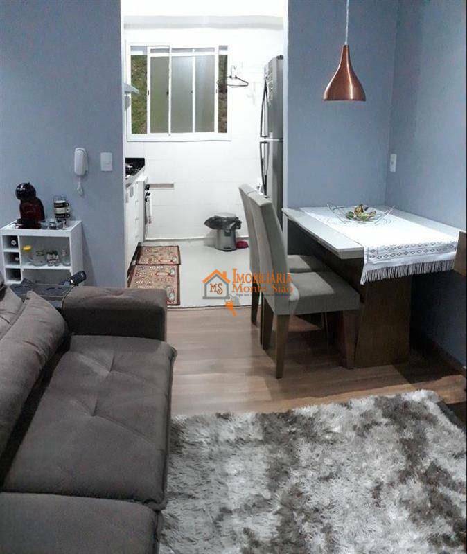 Apartamento com 2 dormitórios à venda, 37 m² por R$ 298.500,00 - Jardim Albertina - Guarulhos/SP