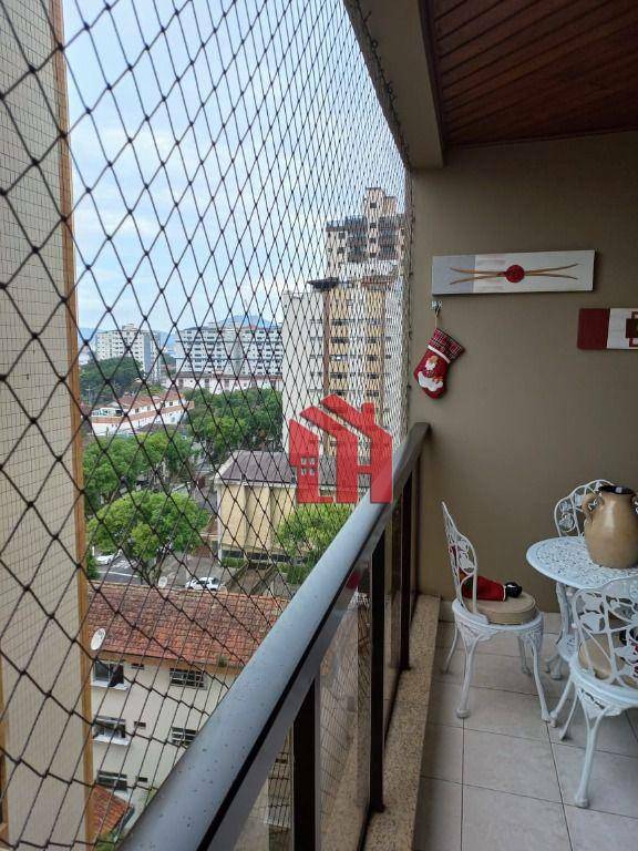 Apartamento com 3 dormitórios à venda, 138 m² por R$ 850.000,00 - Embaré - Santos/SP