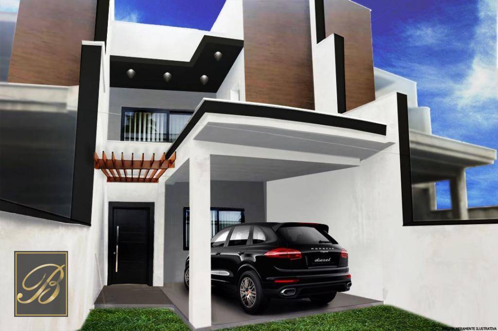 Sobrado com 3 dormitórios à venda, 120 m² por R$ 350.000 - Nova Brasília - Joinville/SC