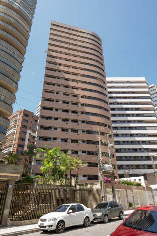 Apartamento com 3 quartos à venda, 210 m², alto padrão, 3 vagas, financia- Meireles - Fortaleza/CE