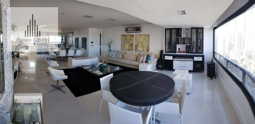 Apartamento no Pituba Ville, com 4 dormitórios, 4 suítes, 3 vagas, 2 varandas, andar alto, nascente, por R$ 1.800.000 - Pituba - Salvador/BA