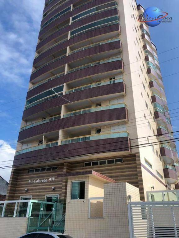 Apartamento com 2 dormitórios à venda, 75 m² por R$ 360.000 - Vila Caiçara - Praia Grande/SP