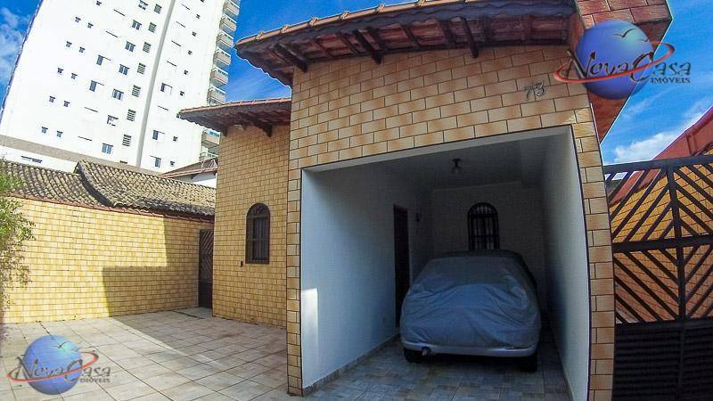 Casa 03 dormitórios à venda, Vila Caiçara, Praia Grande.