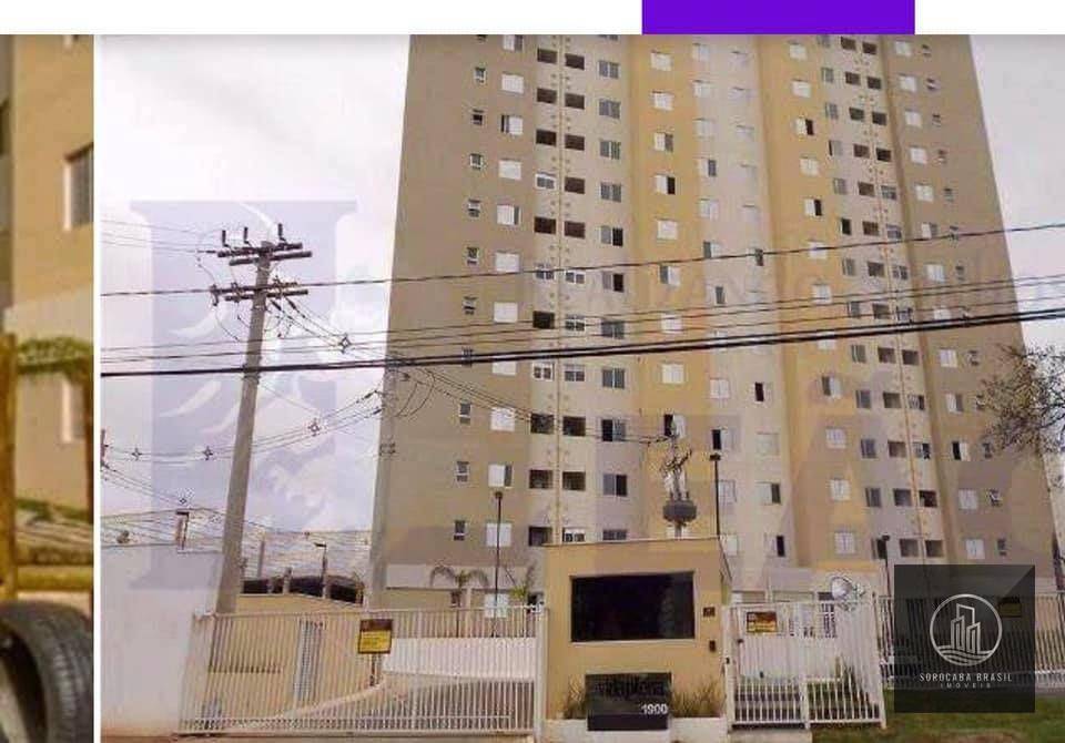 Apartamento com 2 dormitórios, 47 m² - venda por R$ 225.000,00 ou aluguel por R$ 1.150,00/mês - Condomínio Vida Plena Campolim - Sorocaba/SP