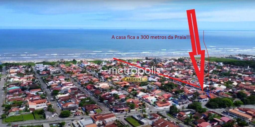 Casa com 2 dormitórios à venda, 154 m² por R$ 361.000,00 - Balneário Califórnia - Itanhaém/SP