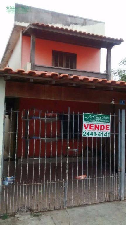 Sobrado  residencial à venda, Jardim Santa Clara, Guarulhos.