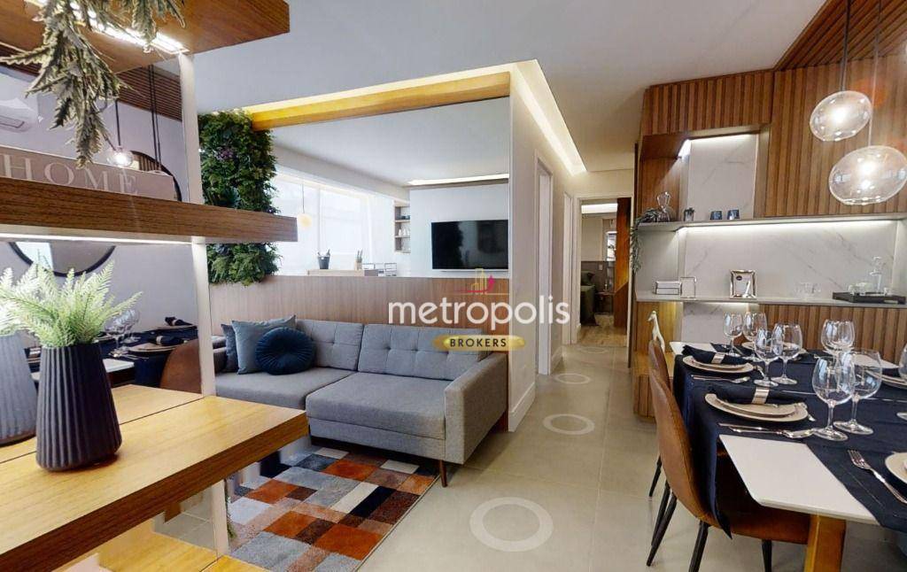Apartamento à venda, 44 m² por R$ 337.000,00 - Jardim Bela Vista - Santo André/SP