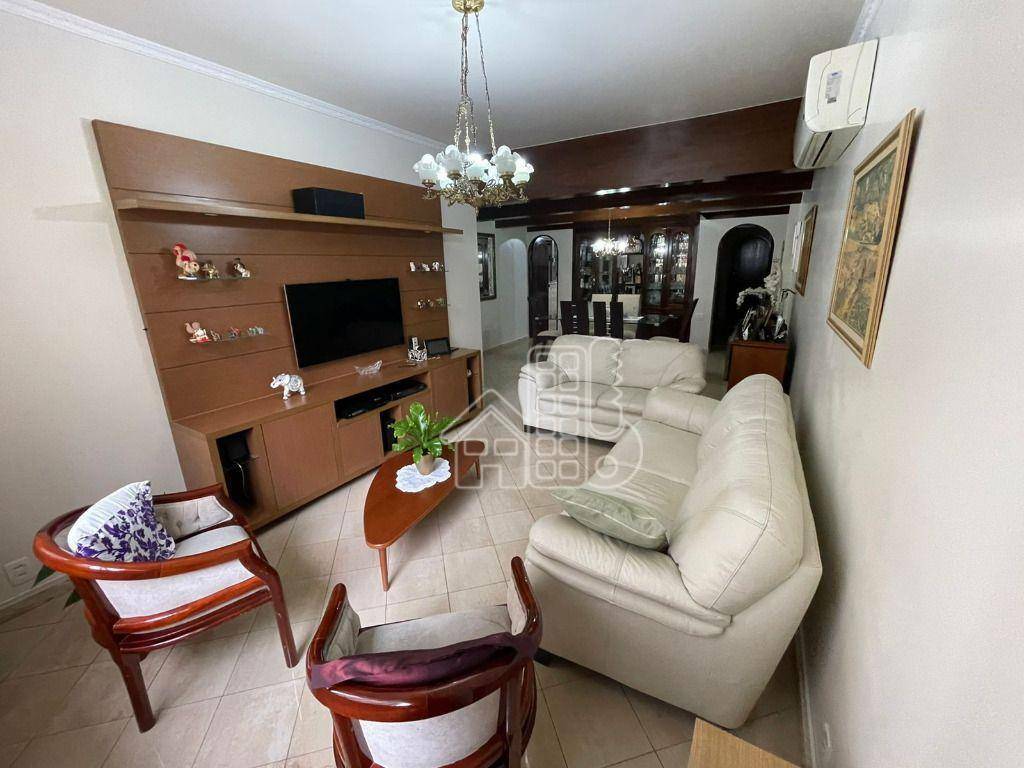 Apartamento com 3 dormitórios à venda, 145 m² por R$ 1.050.000,00 - Icaraí - Niterói/RJ