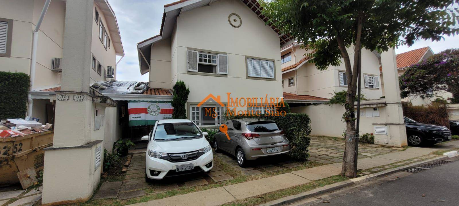Sobrado com 3 dormitórios à venda, 157 m² por R$ 1.200.000,00 - Ponte Grande - Guarulhos/SP