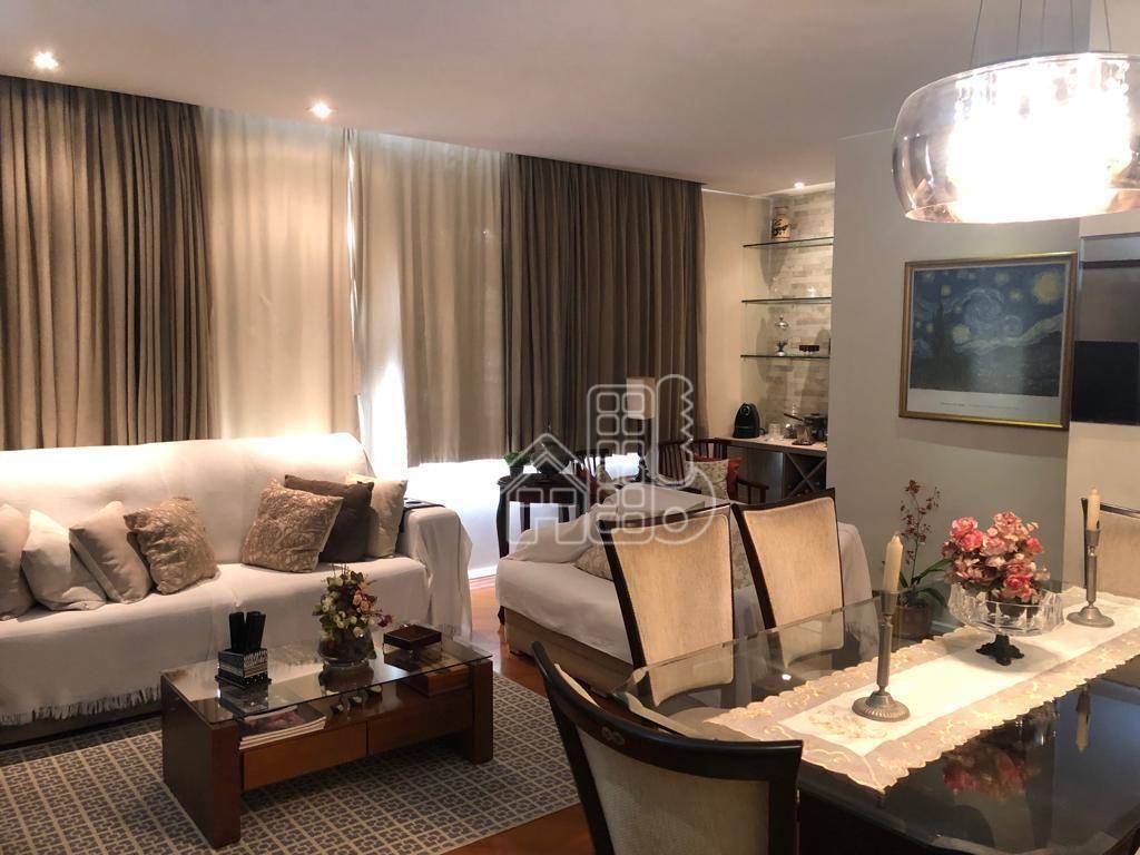 Apartamento com 3 dormitórios à venda, 148 m² por R$ 1.150.000,00 - Icaraí - Niterói/RJ