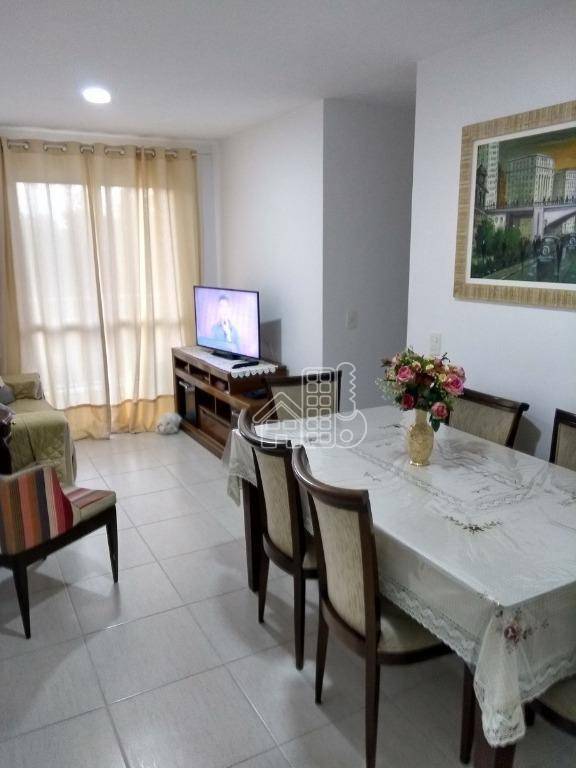 Apartamento com 3 dormitórios à venda, 66 m² por R$ 305.000,00 - Maria Paula - São Gonçalo/RJ