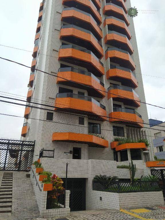 Apartamento com 1 dormitório para alugar, 58 m² por R$ 2.000,02/mês - Aviação - Praia Grande/SP
