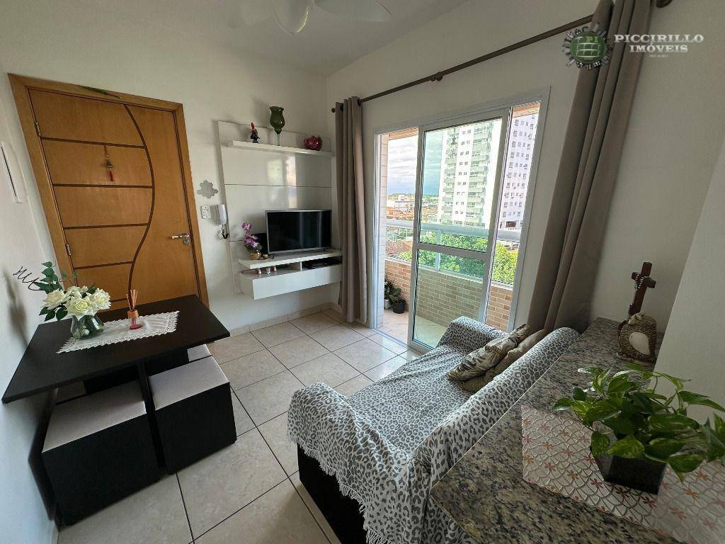 Apartamento com 1 dormitório à venda, 40 m² por R$ 255.000 - Aviação - Praia Grande/SP