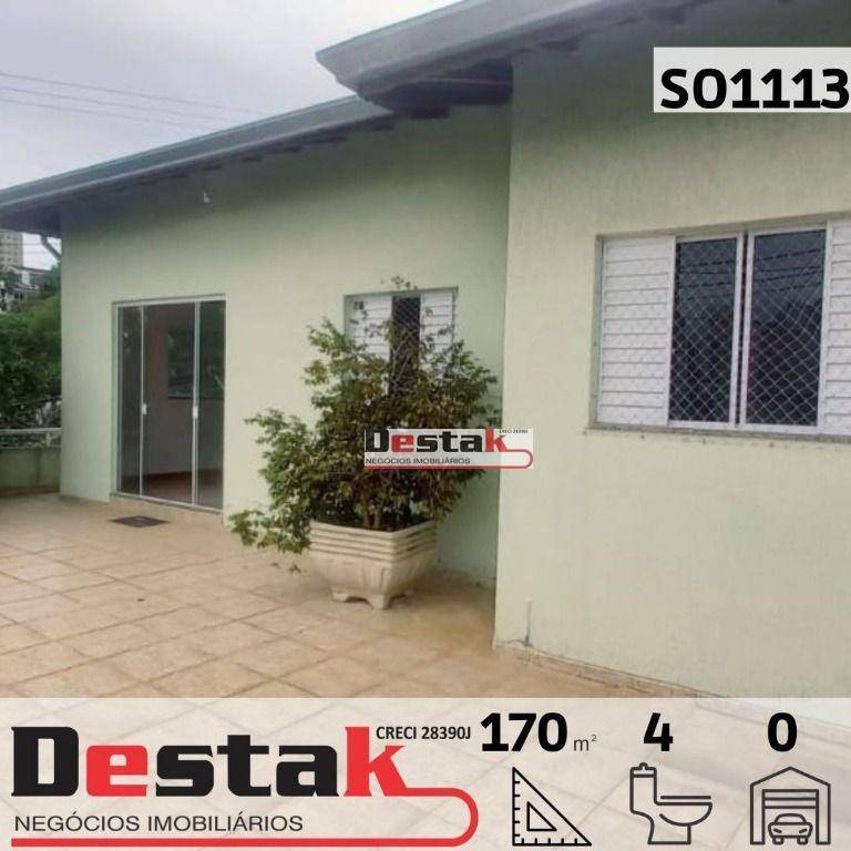 Sobrado com 3 dormitórios para alugar, 170 m² por R$ 2.400,00/mês - Centro - São Bernardo do Campo/SP