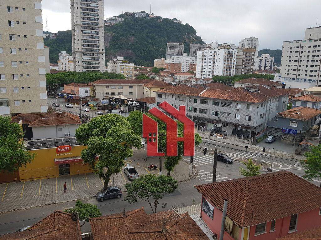 Apartamento com 2 dormitórios à venda, 82 m² por R$ 479.000,00 - Pompéia - Santos/SP