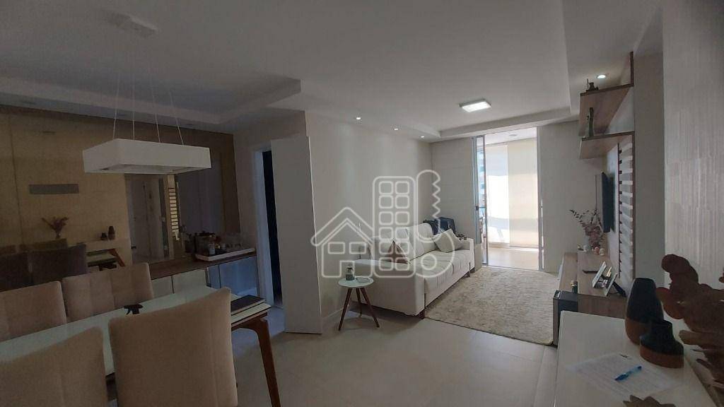 Apartamento com 2 dormitórios à venda, 78 m² por R$ 630.000,00 - Santa Rosa - Niterói/RJ