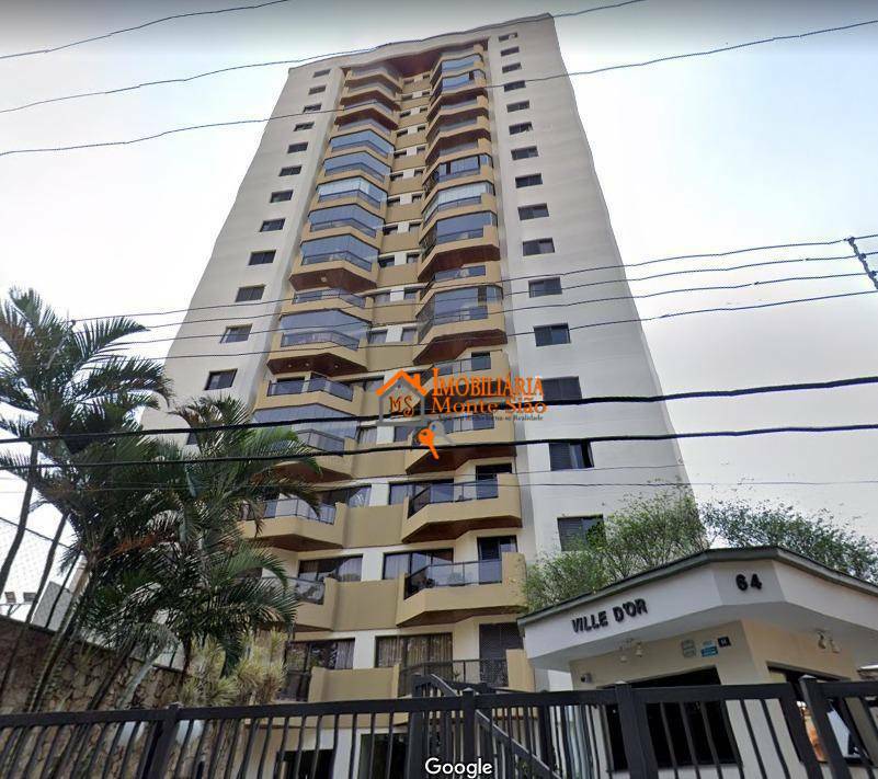 Apartamento com 3 dormitórios, 130 m² - venda por R$ 850.000,00 ou aluguel por R$ 7.313,50/mês - Vila Galvão - Guarulhos/SP