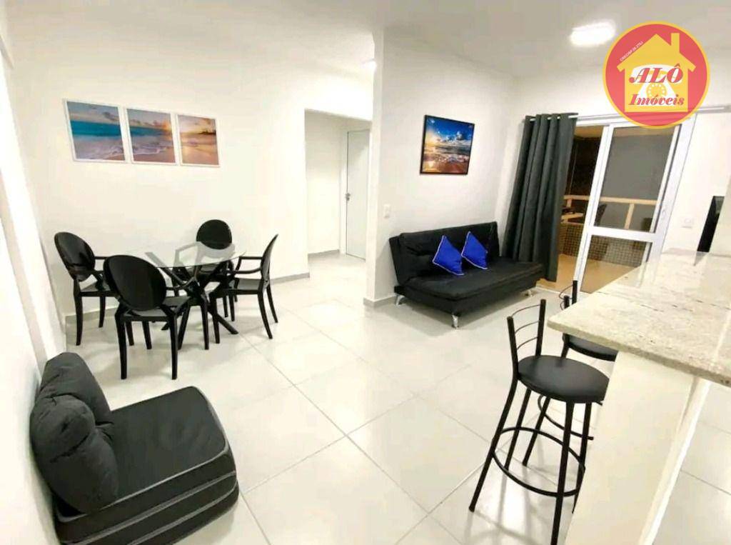 Apartamento com 2 quartos à venda, 70 m² por R$ 585.000 - Vila Guilhermina - Praia Grande/SP