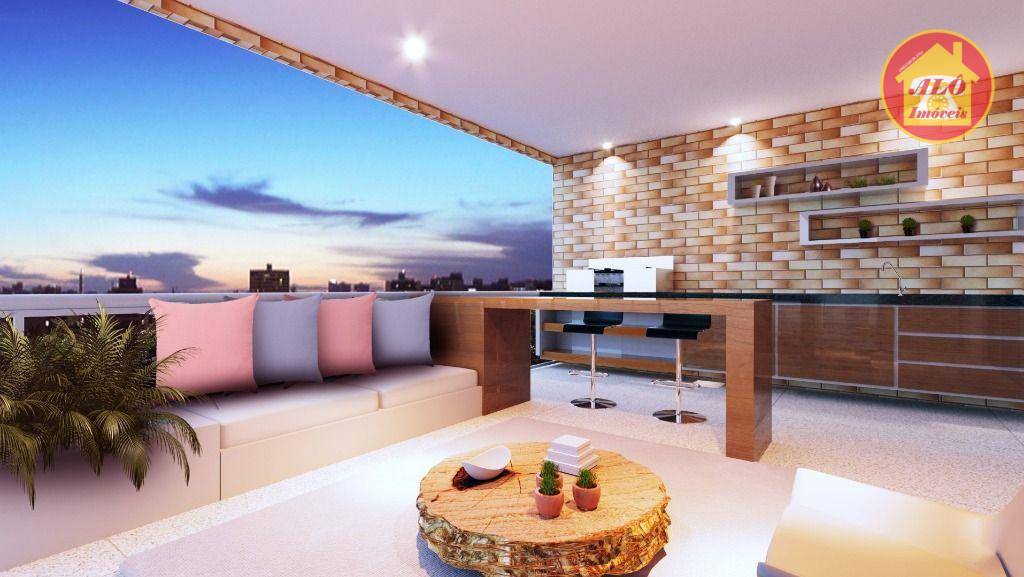 Apartamento com 2 quartos à venda, 73 m² por R$ 640.000 - Vila Alzira - Guarujá/SP