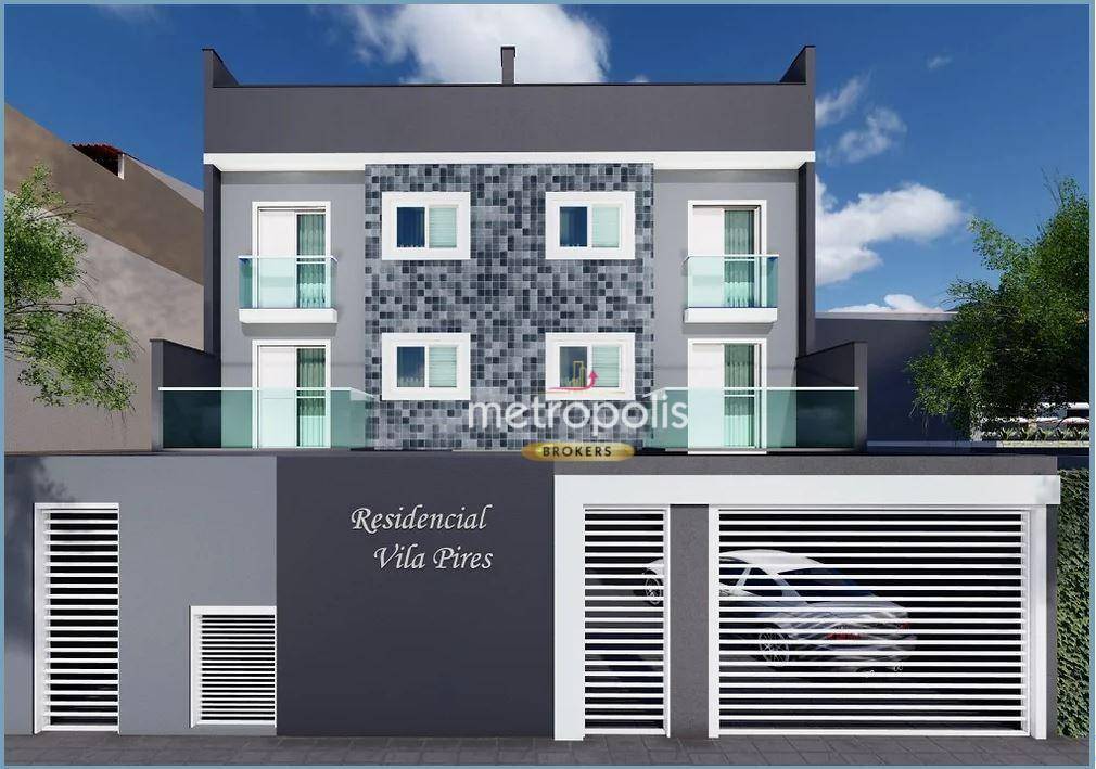 Apartamento à venda, 46 m² por R$ 340.000,00 - Vila Pires - Santo André/SP