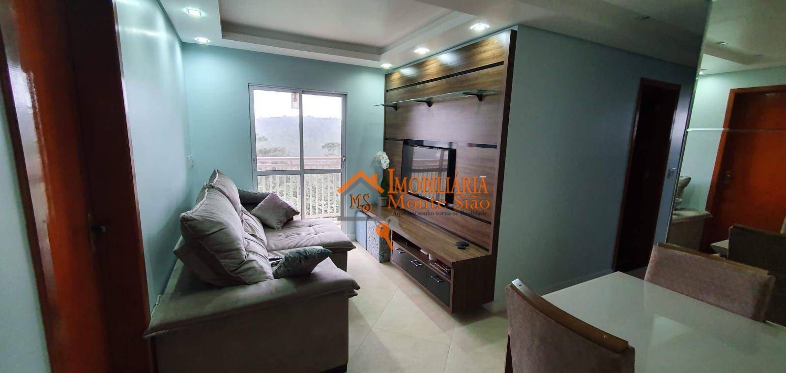Apartamento com 3 dormitórios à venda, 64 m² por R$ 424.000,00 - Carmela III - Guarulhos/SP