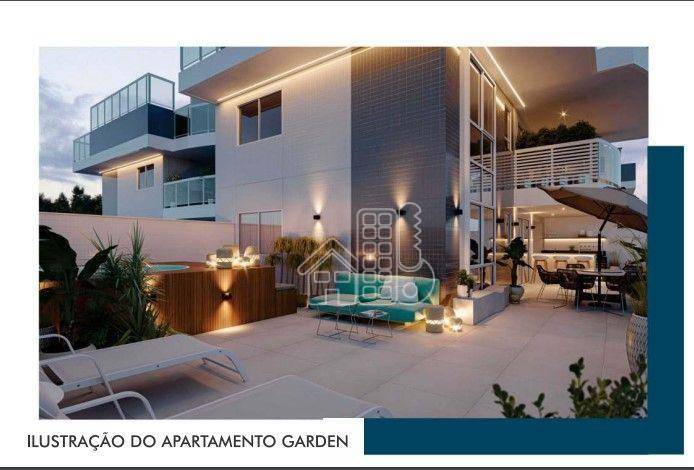 Apartamento com 2 dormitórios à venda, 92 m² por R$ 749.000,00 - Itacoatiara - Niterói/RJ