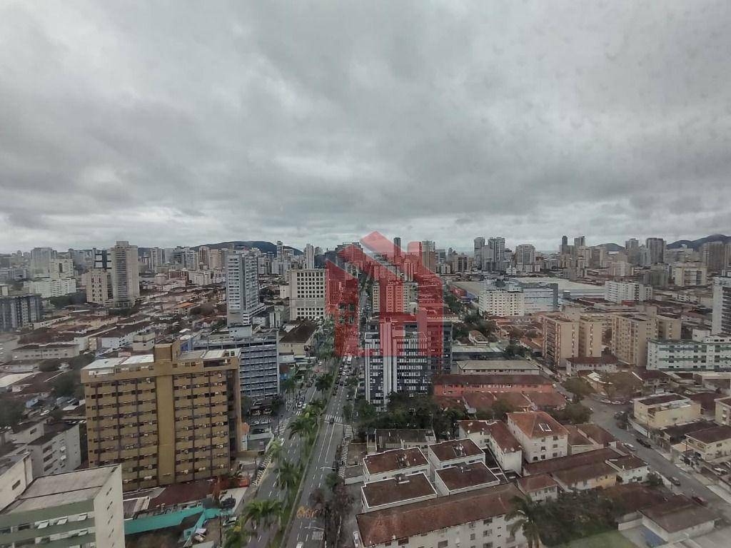 Sala para alugar, 104 m² por R$ 9.377,64/mês - Vila Matias - Santos/SP