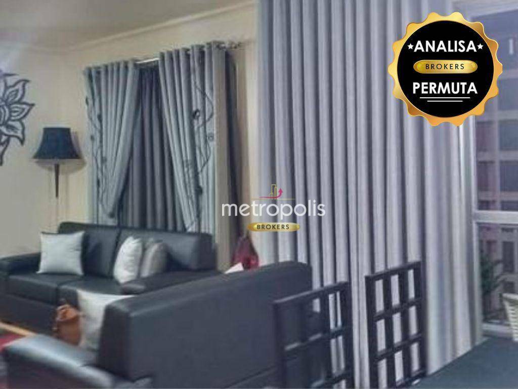 Apartamento com 3 dormitórios à venda, 127 m² por R$ 725.000,00 - Santa Paula - São Caetano do Sul/SP