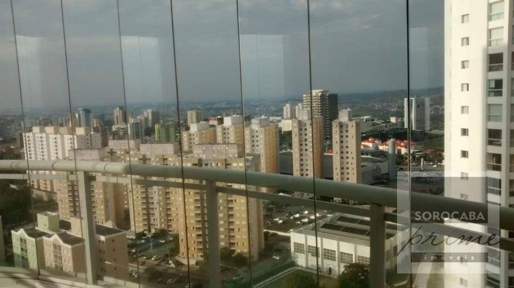Apartamento com 3 dormitórios para alugar, 196 m² por R$ 10.000,00/mês - Condomínio L'Essence - Sorocaba/SP