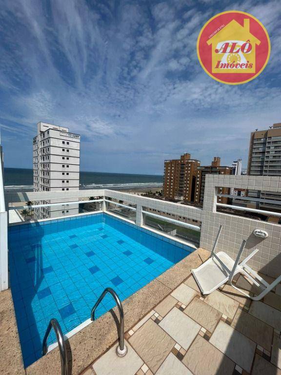 Cobertura com 3 quartos à venda, 310 m² por R$ 1.600.000 - Canto do Forte - Praia Grande/SP