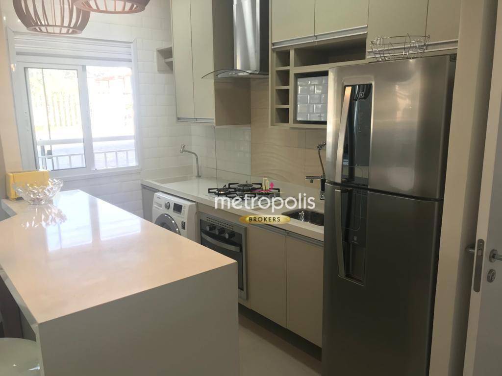 Apartamento com 2 dormitórios à venda, 58 m² por R$ 483.718,00 - Vila Metalúrgica - Santo André/SP