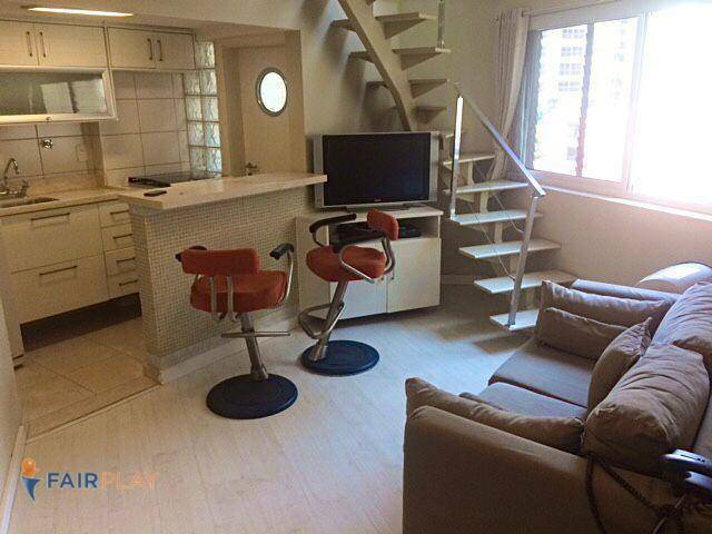 Apartamento, 45 m² - venda por R$ 795.000,00 ou aluguel por R$ 4.800,00/mês - Vila Nova Conceição - São Paulo/SP