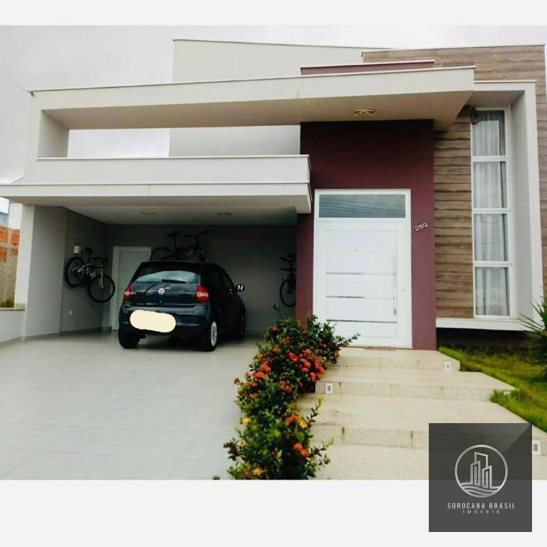 Casa com 3 dormitórios à venda, 163 m² por R$ 900.000,00 - Condomínio Ibiti Reserva - Sorocaba/SP