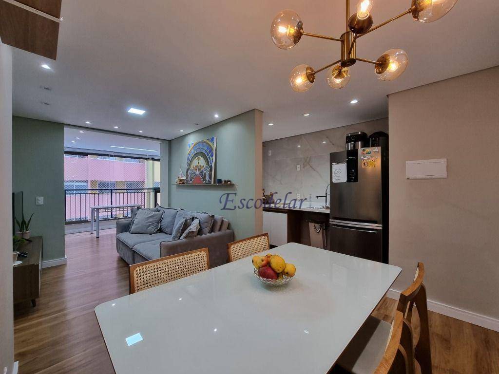 Apartamento com varanda gourmet, 2 dormitórios e 1 vaga à venda, 64 m² por R$ 640.000 - Santana - São Paulo/SP