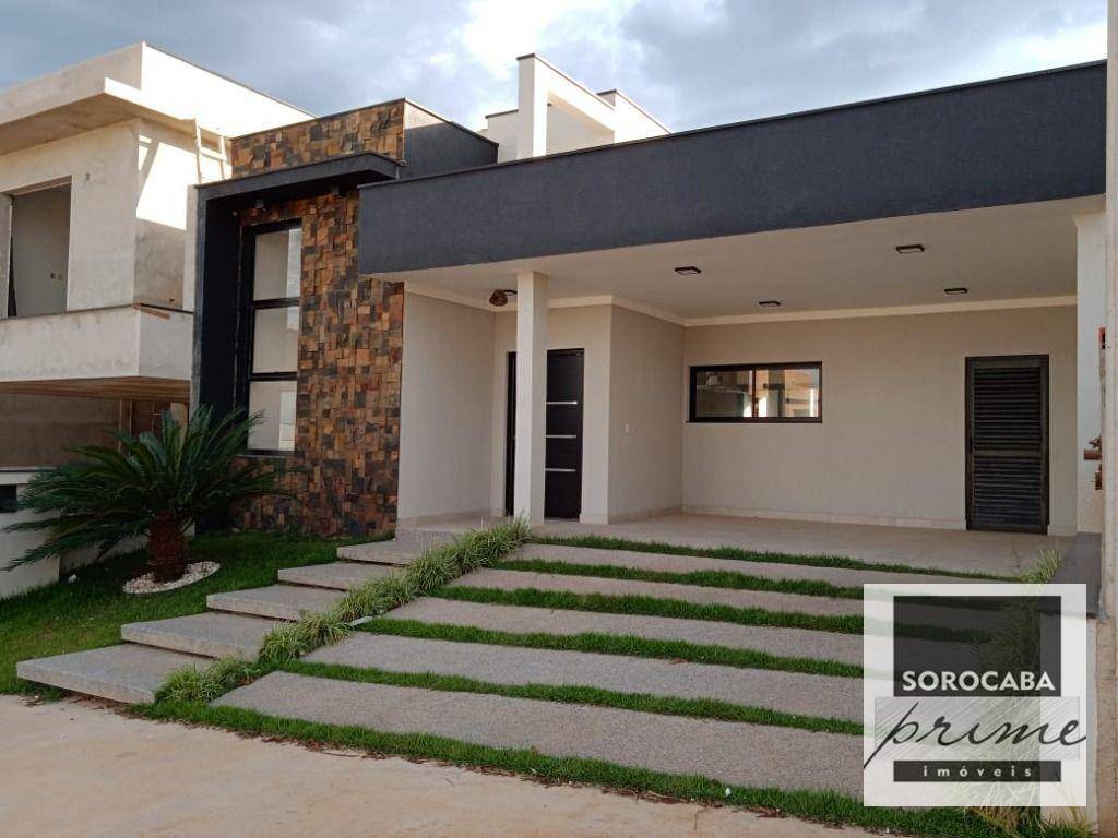 Casa com 3 dormitórios à venda, 155 m² por R$ 930.000 - Villagio Wanel - Sorocaba/SP