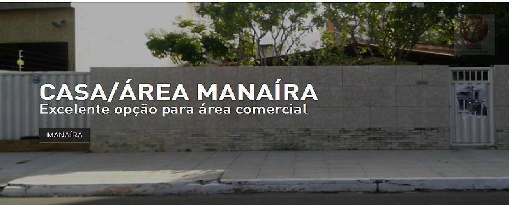 Área comercial/residencial à venda, Manaíra, João Pessoa - A