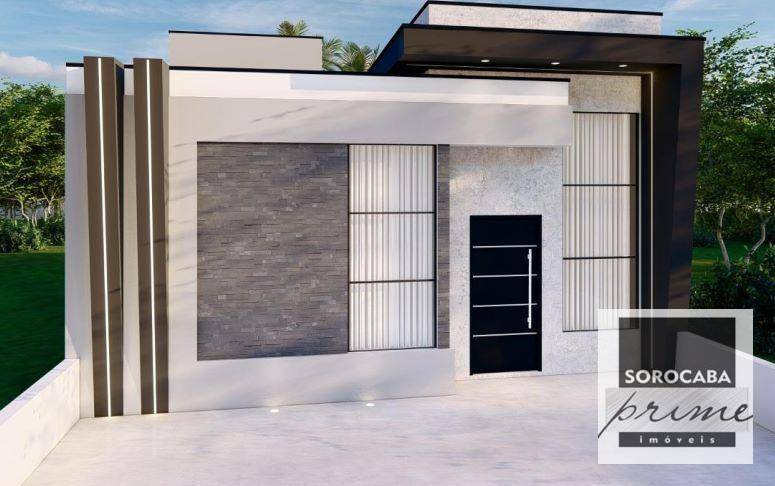 Casa com 3 dormitórios à venda, 99 m² por R$ 595.000 - Loteamento Dinorá Rosa - Sorocaba/SP